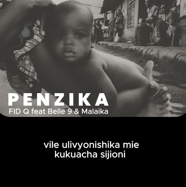 Music Audio : Fid Q Ft Belle 9 & Malaika – Penzika